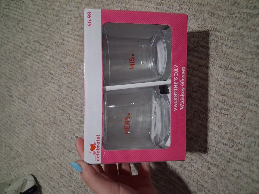 Couples Whiskey Glasses