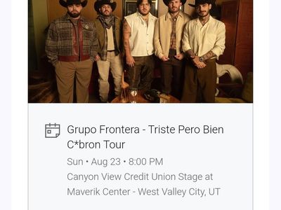 2 Grupo Frontera concert tickets