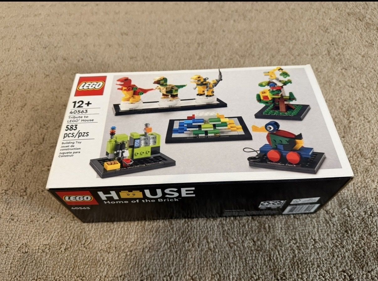 LEGO 40563 Tribute to LEGO House Set 583 Pieces Sealed Box