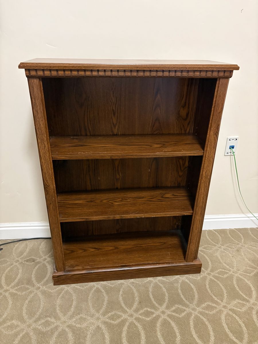 Wood Bookcase/Shelving