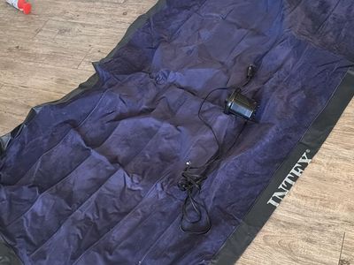 Single Air Mattress w/ Electric Pump – Great for Camping or Guests – $25 OBO