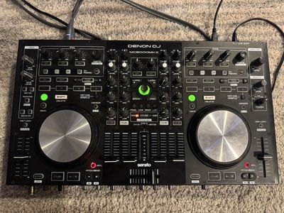Denon DJ MC6000MK2 Digital DJ Controller & Mixer for Serato & Virtual DJ