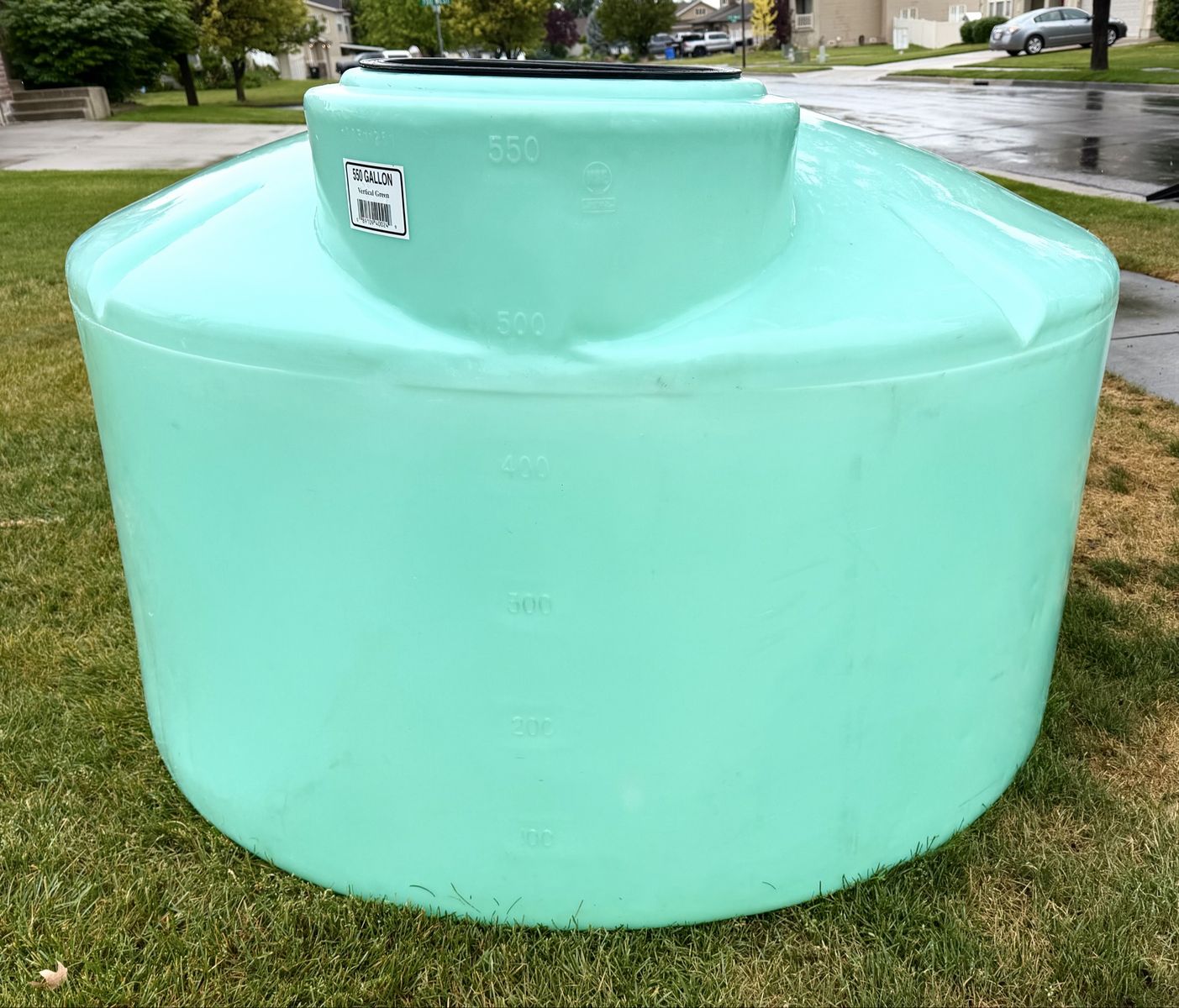 550 Gal Clean Water Storage Tank