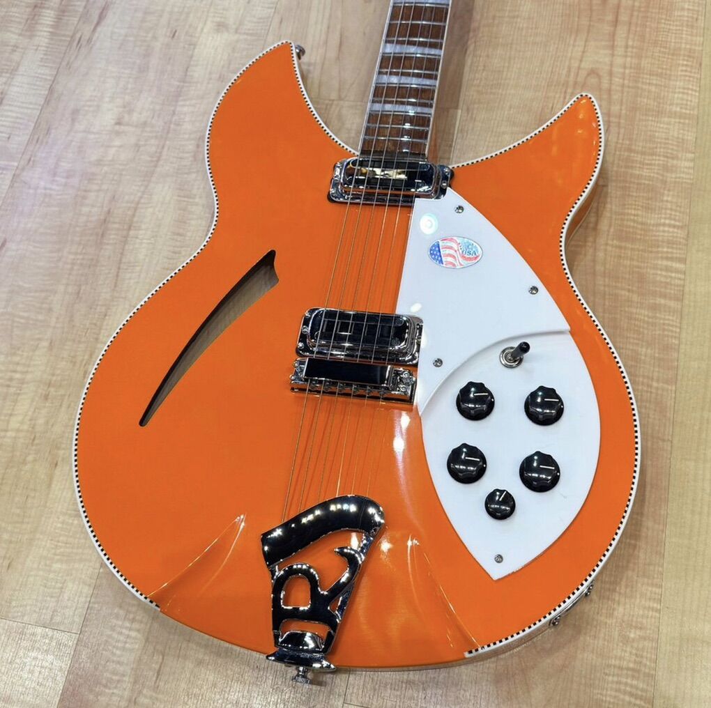 Rickenbacker 360 Oragne Glo 24/30 Fab Gear