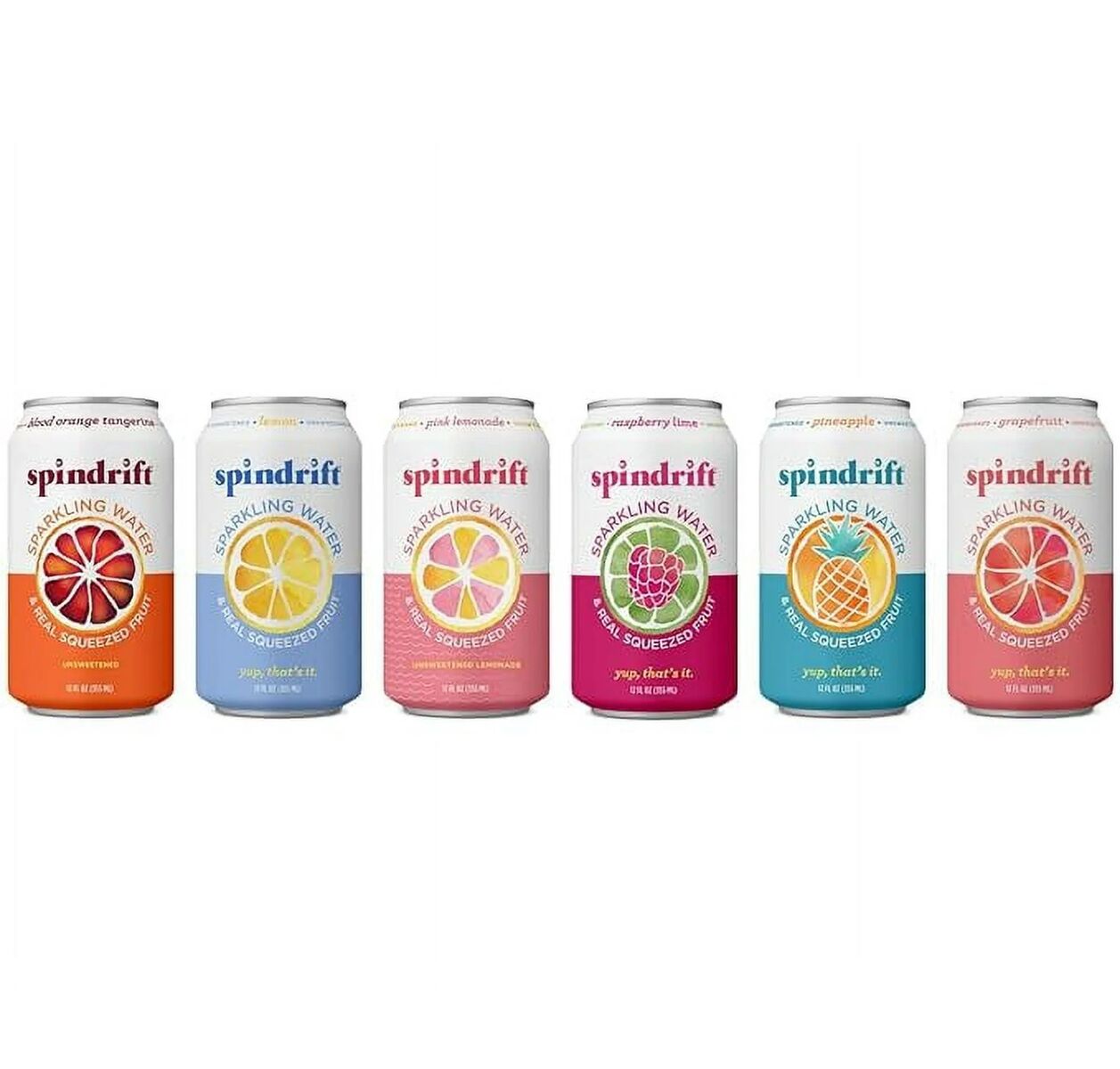 Spindrift Sparkling Water Assorted Flavors Single 12 Fl. Oz. Can #82404