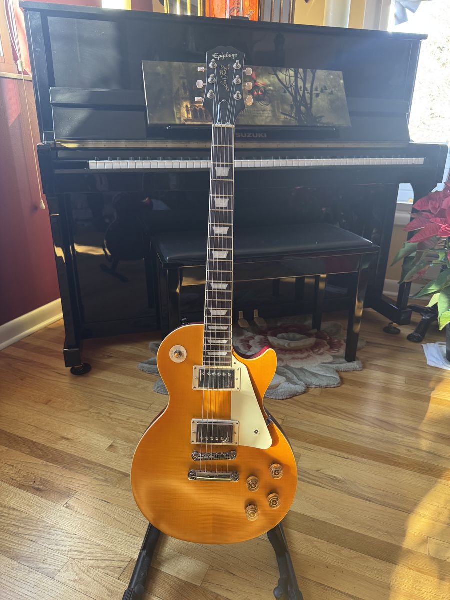 Epiphone 1959 Les Paul Standard Outfit Limited-Edition Lemon Burst
