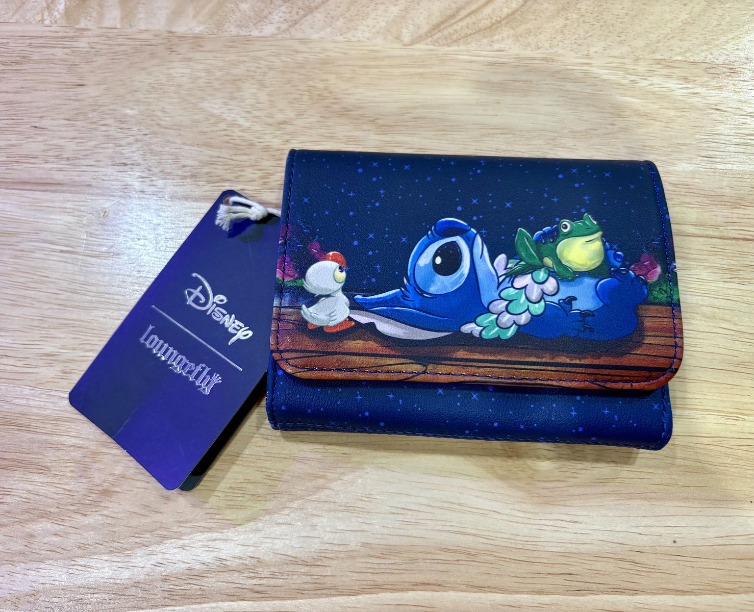 Lilo & Stitch Blue Loungefly Wallet