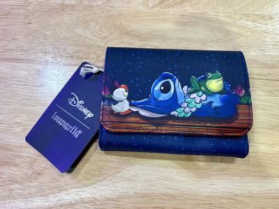 Lilo & Stitch Blue Loungefly Wallet