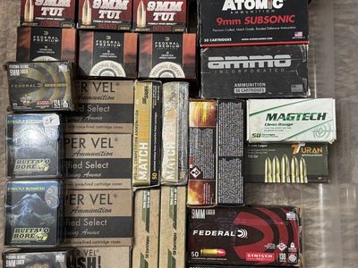 9mm Match Grade Ammo Lot