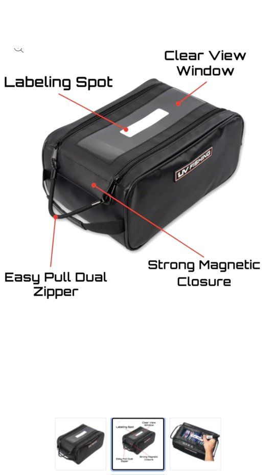 Liv Fishing bait bag