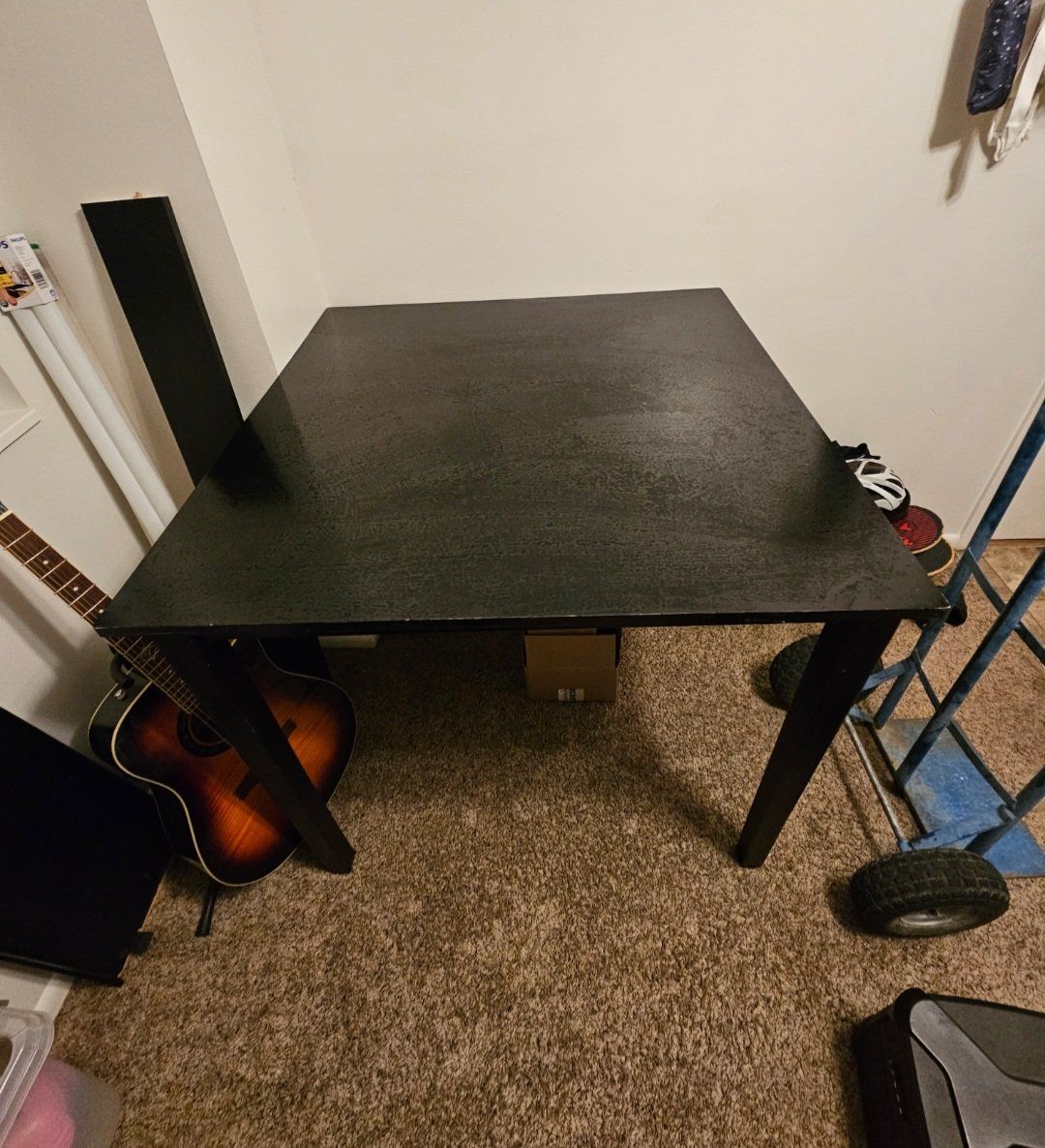 black bar height table
