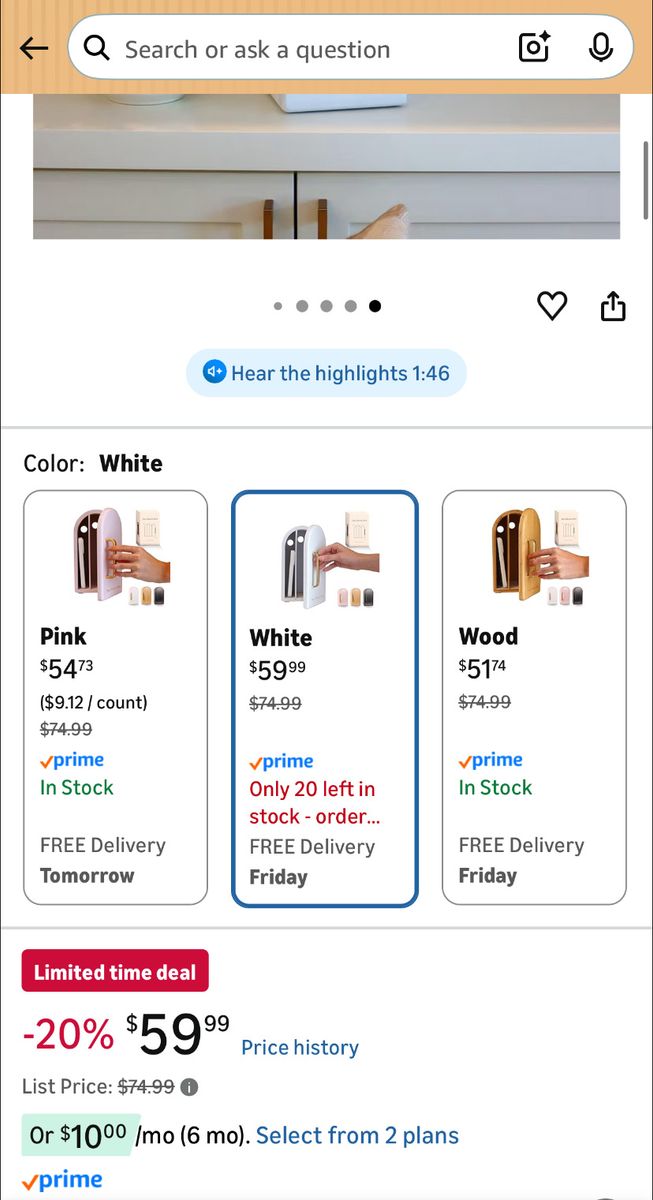 Phone Box / Papaya Cellphone Organizer
