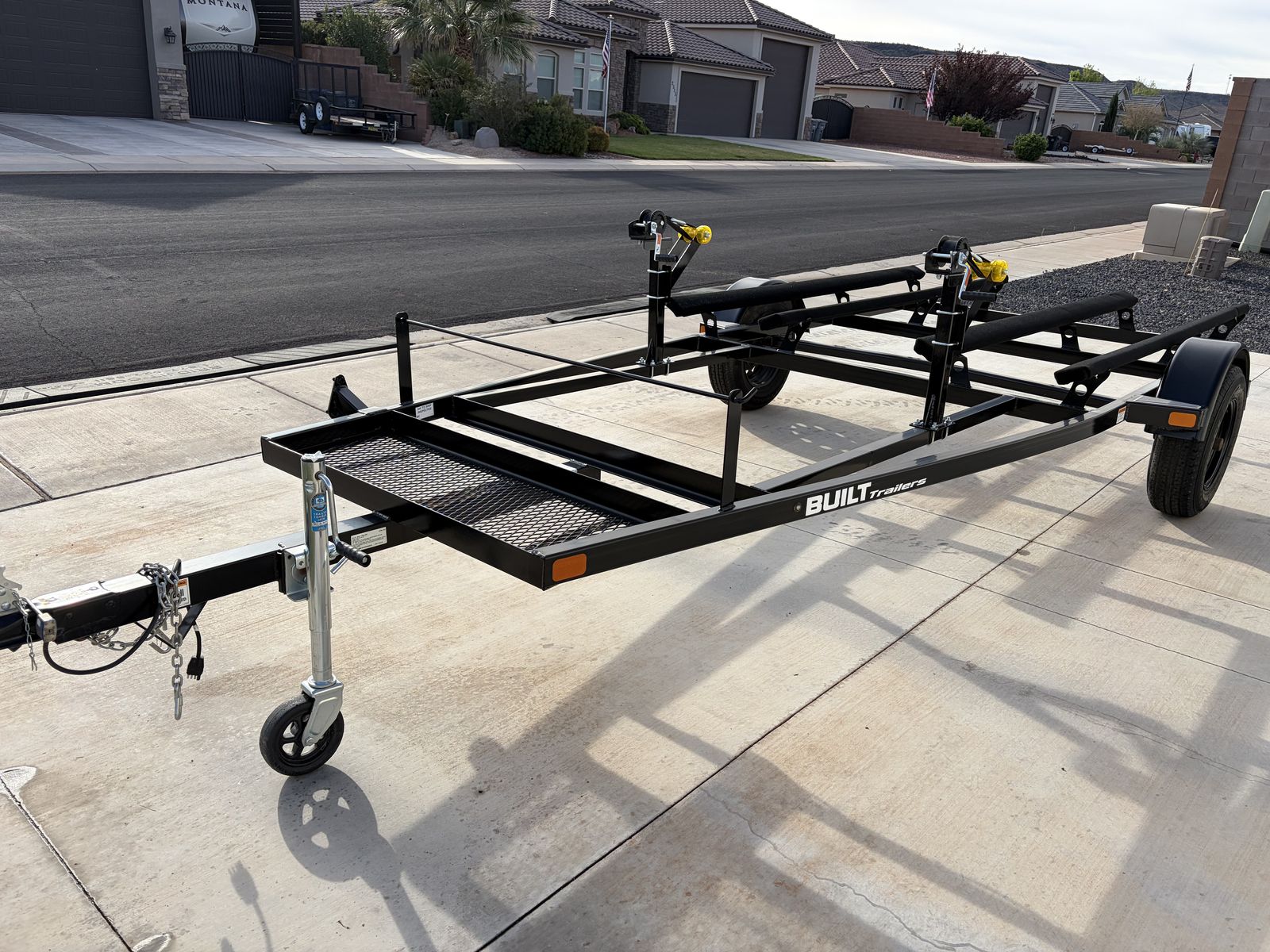 Built Pwc Double Jet Ski Trailer