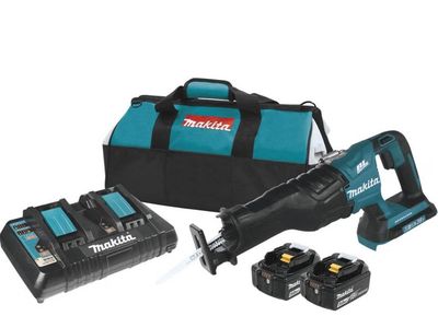 Makita 36v brushless cordless recipro saw kit. Practically new!