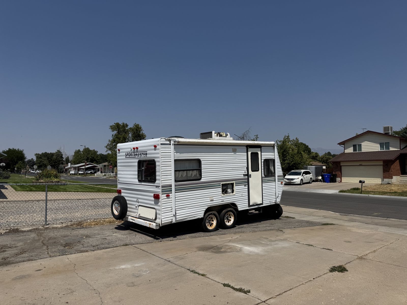Sportsmaster Model 195T Dual Axle Travel Trailer SALE PENDING 