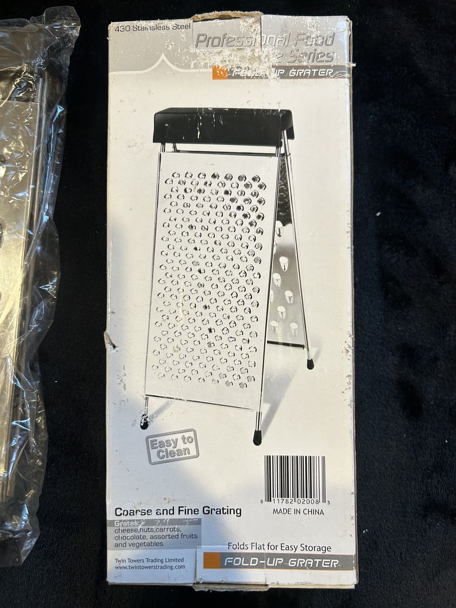 Fold-up Stainless Steel Grater