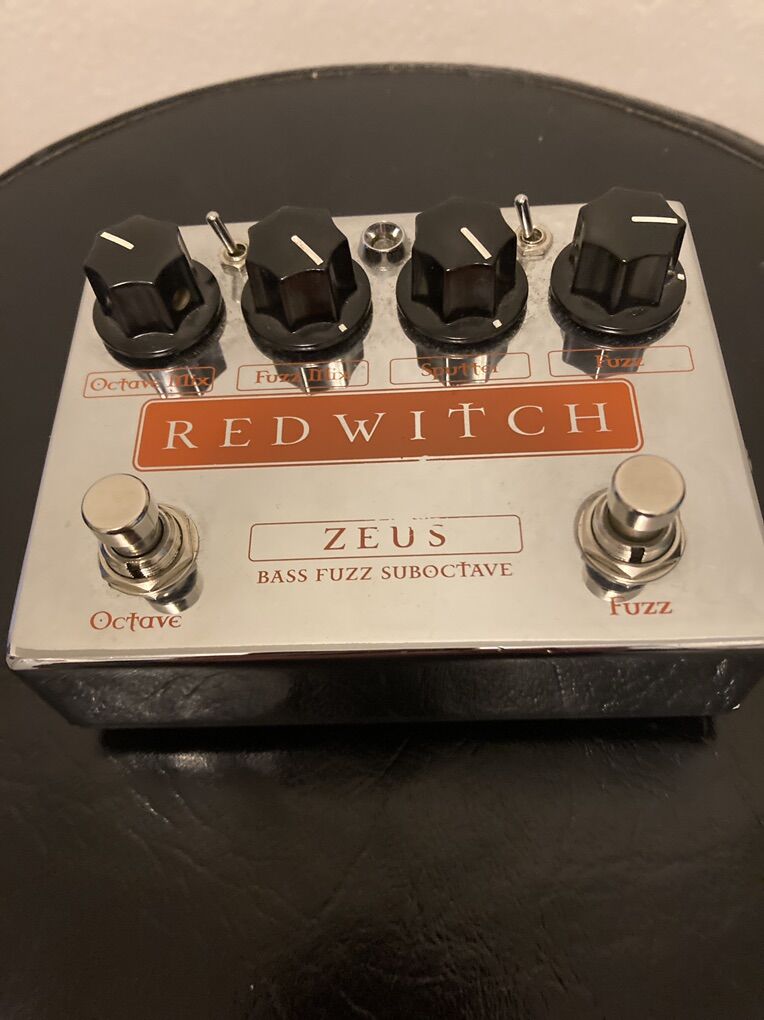 Red Witch Zeus Bass Fuzz Suboctave