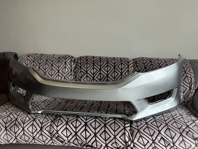 2013–2015 Honda Accord Sedan Front Bumper – Painted NH700M Silver NEW Unfolded
