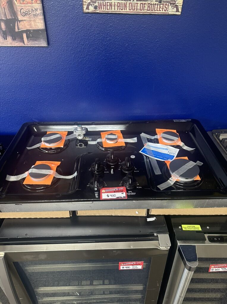 BEST DEALS AROUND! GE 36 GAS COOKTOP W-WARRANTY