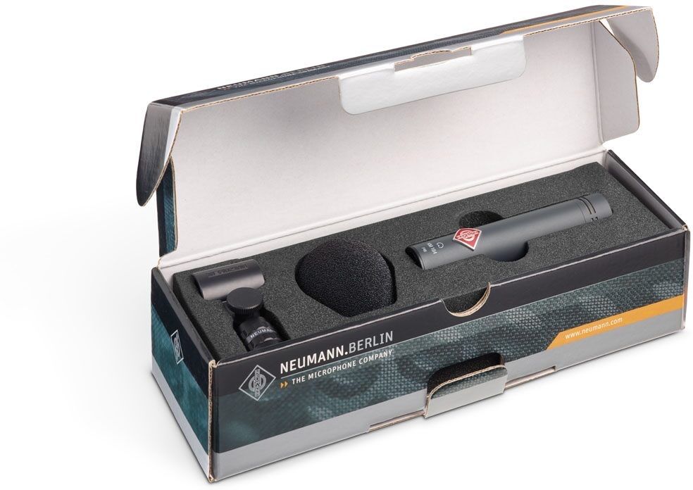 Neumann KM 184 P48 Studio Condenser Microphone with Box & Accessories - Brand New never used.