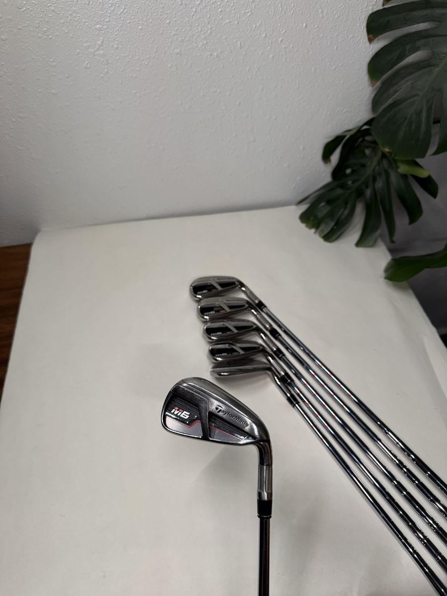 TaylorMade M6 Iron Set 5-9, AW KBS Max 85 Regular Steel RH