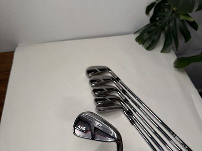 TaylorMade M6 Iron Set 5-9, AW KBS Max 85 Regular Steel RH