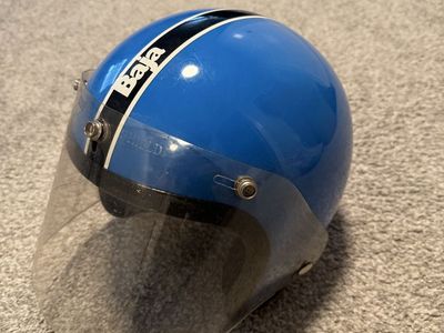 Blue Baja helmet