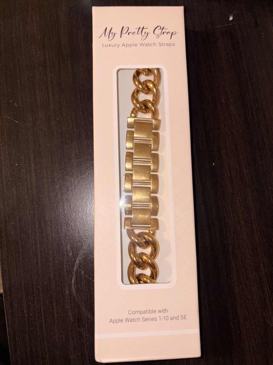 My Pretty Strap Gold Stainless Apple Watch Band