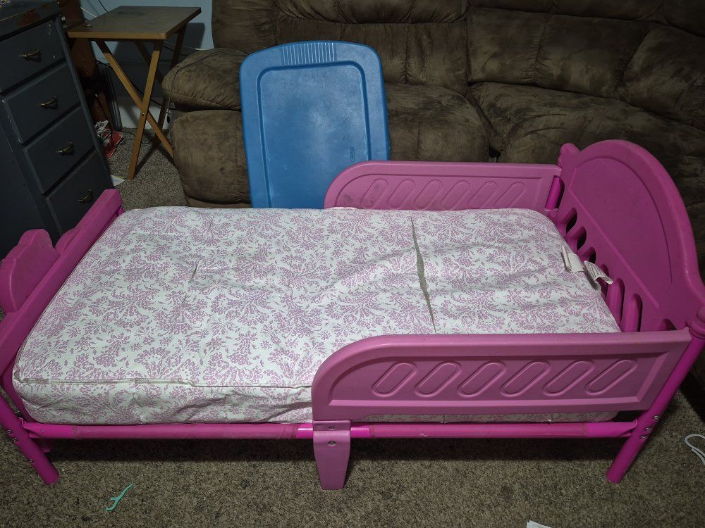 Pink Toddler Bed Frame