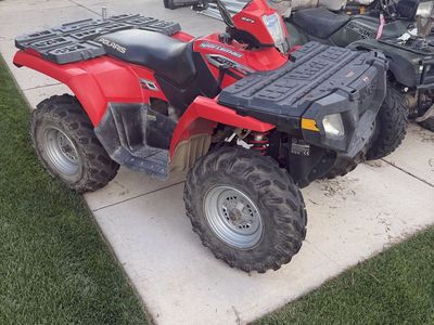 2008 Polaris Sportsman 500 H.O. EFI ATV 4x4 Red Used Quad
