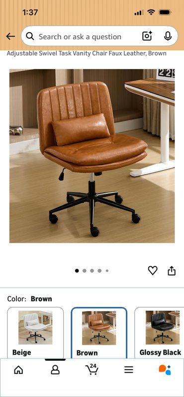 Adjustable Swivel Desk Chair