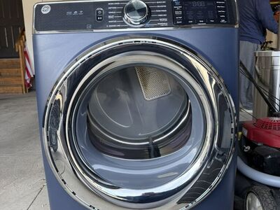 GE Front Load Washer Dryer Set GAS Stackable