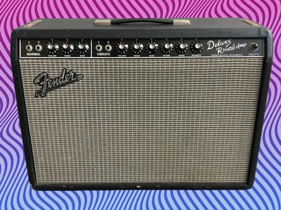 Fender Deluxe Reverb Reissue PR239 USA Tube Amp 1x12 22W w/ Cover