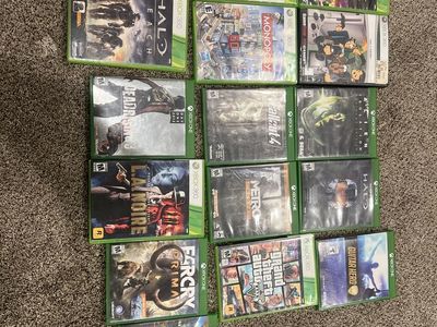 Xbox 360 & Xbox One Game Lot: Fallout 4, Halo Reach, Far Cry, GTA V, South Park, Dead Rising & More