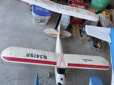 Hobbyzone cub with 3 flight test planes.