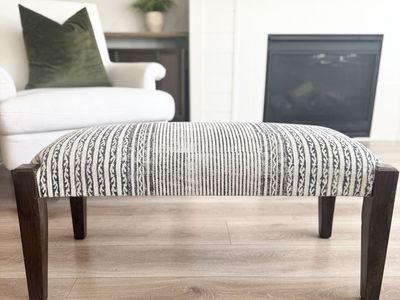 Modern Contemporary Boho Style Bench Seat