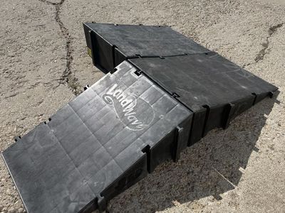 LandWave 4-Sided Skateboard/BMX Jump Ramp Kit - Durable Interlocking Design