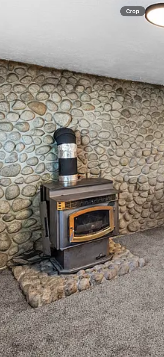 FREE: Used Breckwell Pellet Stove - Must Remove Pipe & Haul