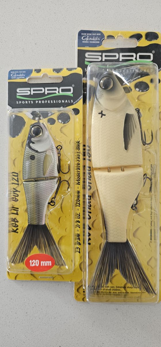 SPRO KGB Glide Baits - 120 & 180
