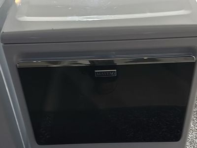 Maytag White Front Load Electric Dryer - Excellent Condition / Samsung washer