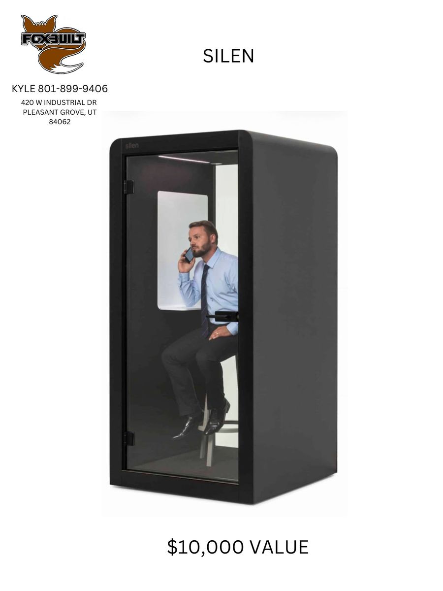 Silen Sound Isolation Office Pod Phone Booth