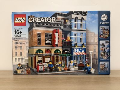 LEGO Creator Expert 10246 Detective’s Office - 2262 Pieces, Ages 16+ *Used*