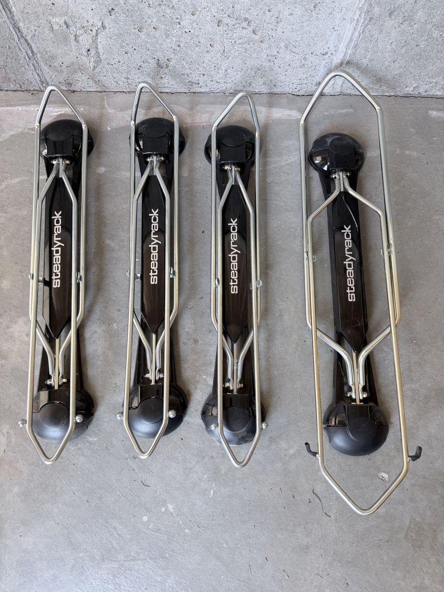 Steadyrack Bike Wall Storage Racks - Set of 4