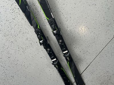 Elan Amphibio 78Ti Skis - All-Mountain, 168 cm Length, Bindings Included
