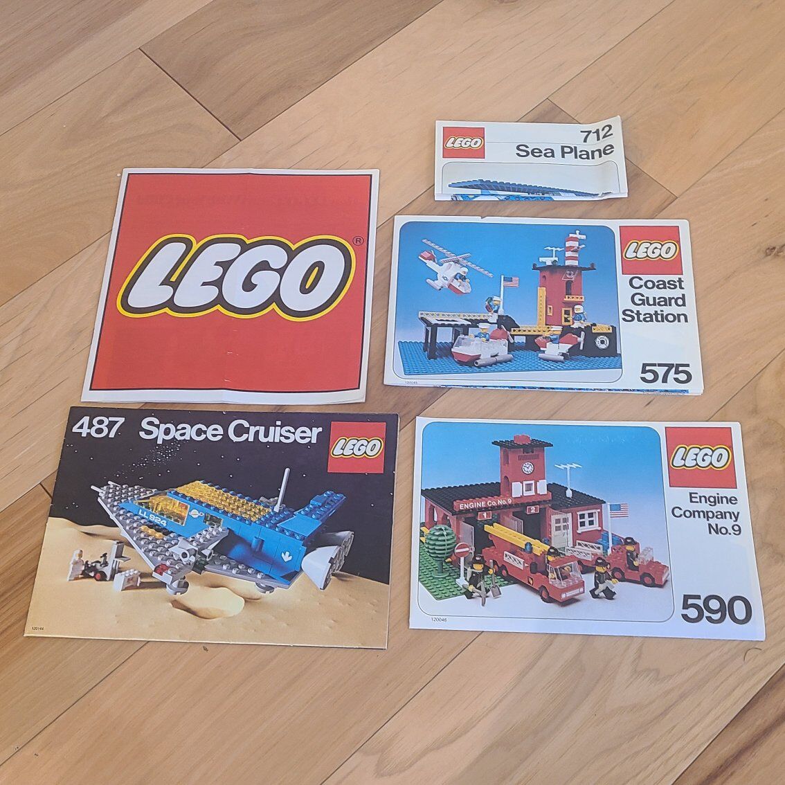 5 Rare Lego Booklets
