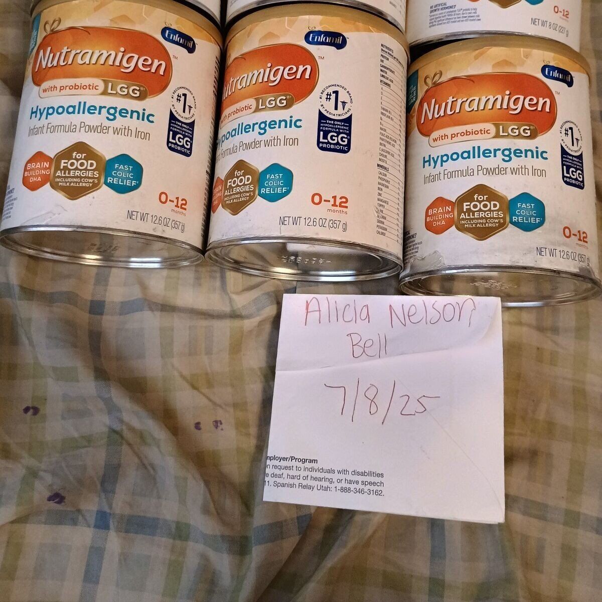 nutramigen hypoallergenic baby formula powder