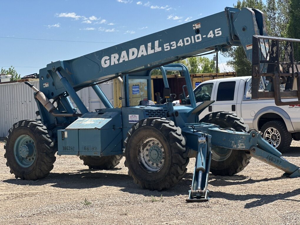 2004 GRADALL FORKLIFT** 534D10-45 TELESCOPIC FORKLIFT