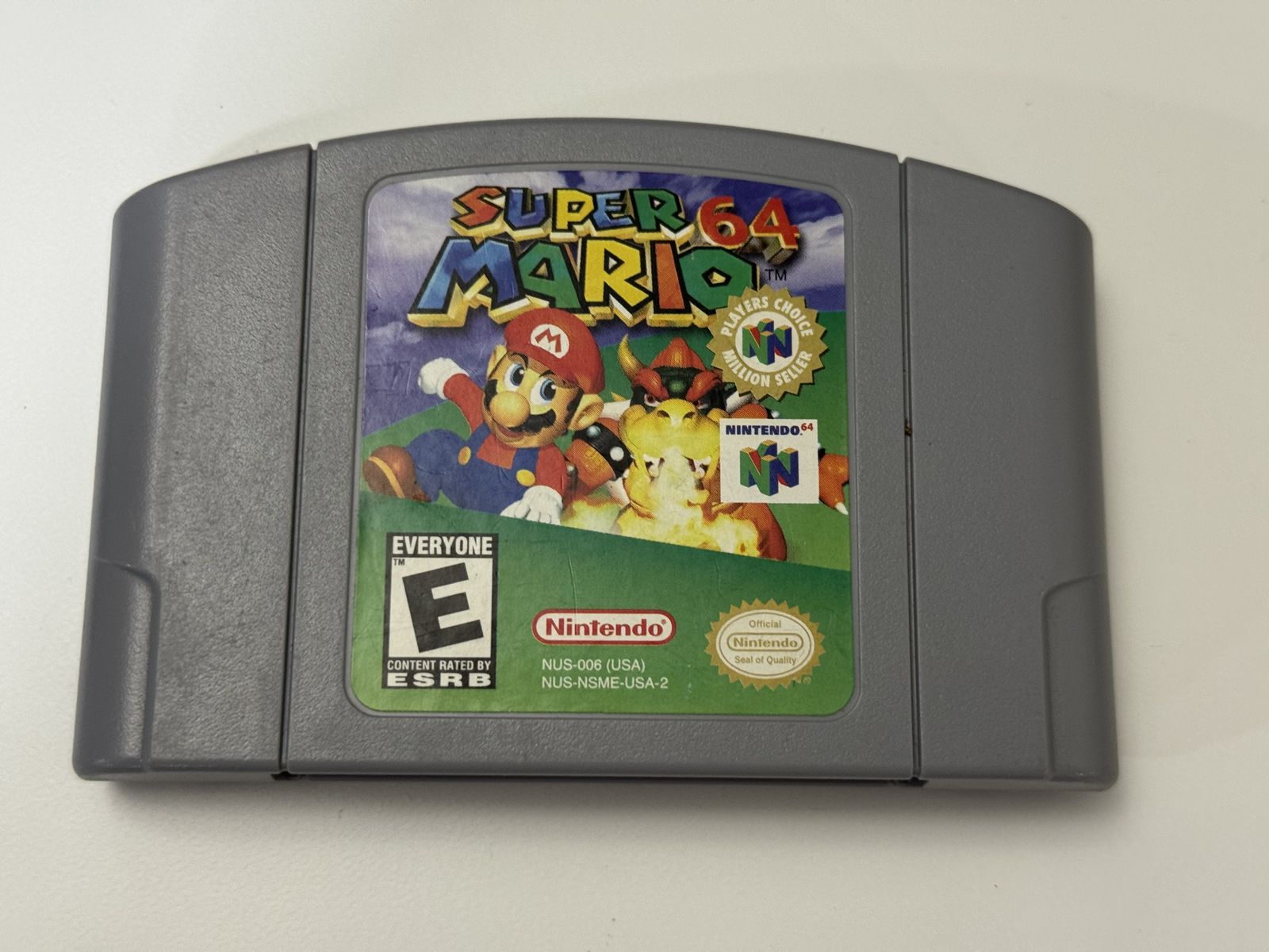 Authentic Nintendo 64 N64 Game Super Mario 64
