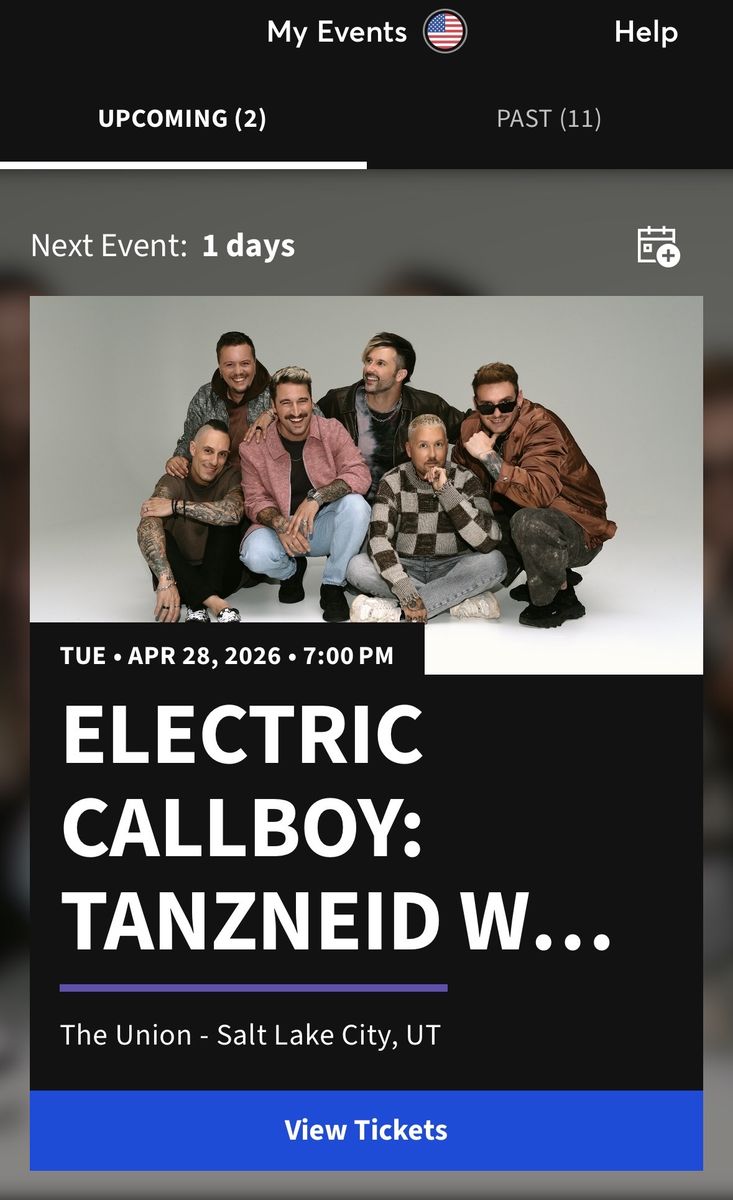 Electric Callboy: Tanzneid World Tour - 4 Tickets