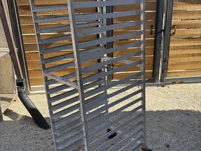 Sheet pan rack bakery buns speed rack.